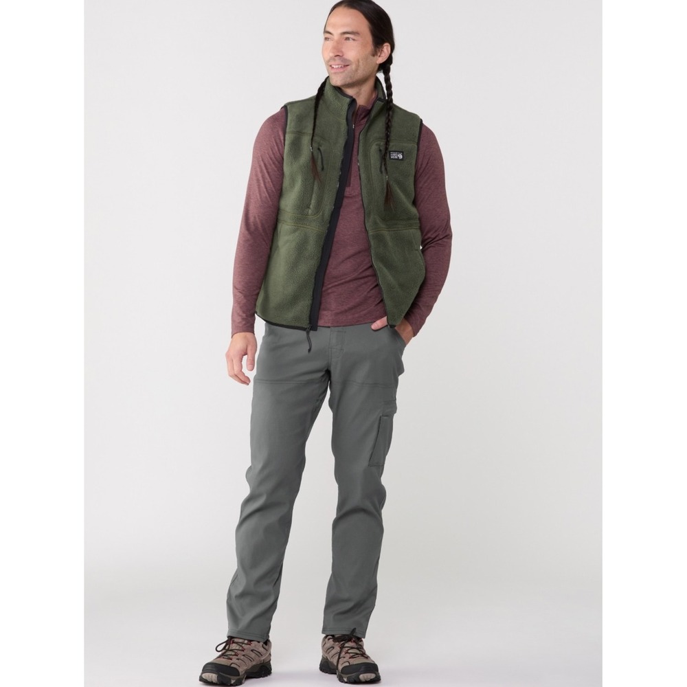 Prana Mens 36x30 Zion Relaxed Fit Cargo Pants Gray Outdoor Hiking Camping